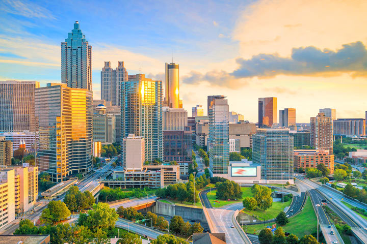 Atlanta Skyline 720X480 Image